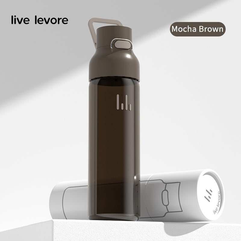 Tritan Travel Bottle 750mL - Mocha Brown