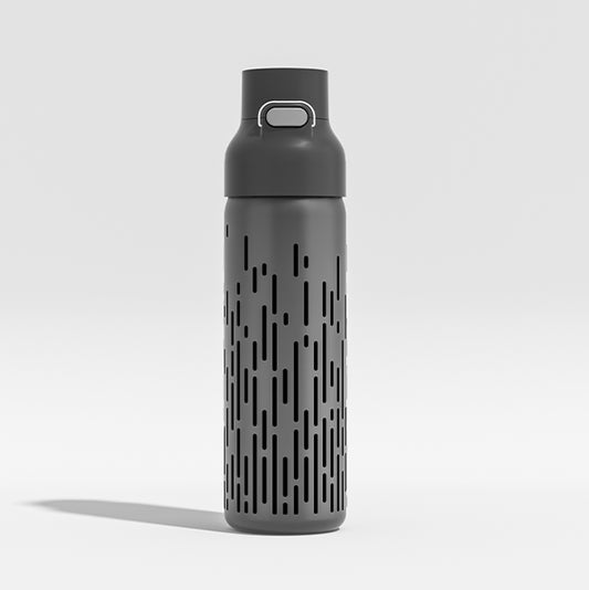 Tritan Travel Bottle 750mL - Smoky Black