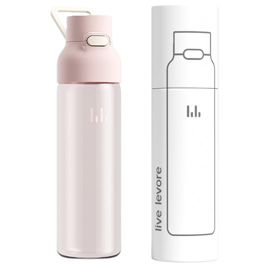 Tritan Travel Bottle 750mL - Coral Blush