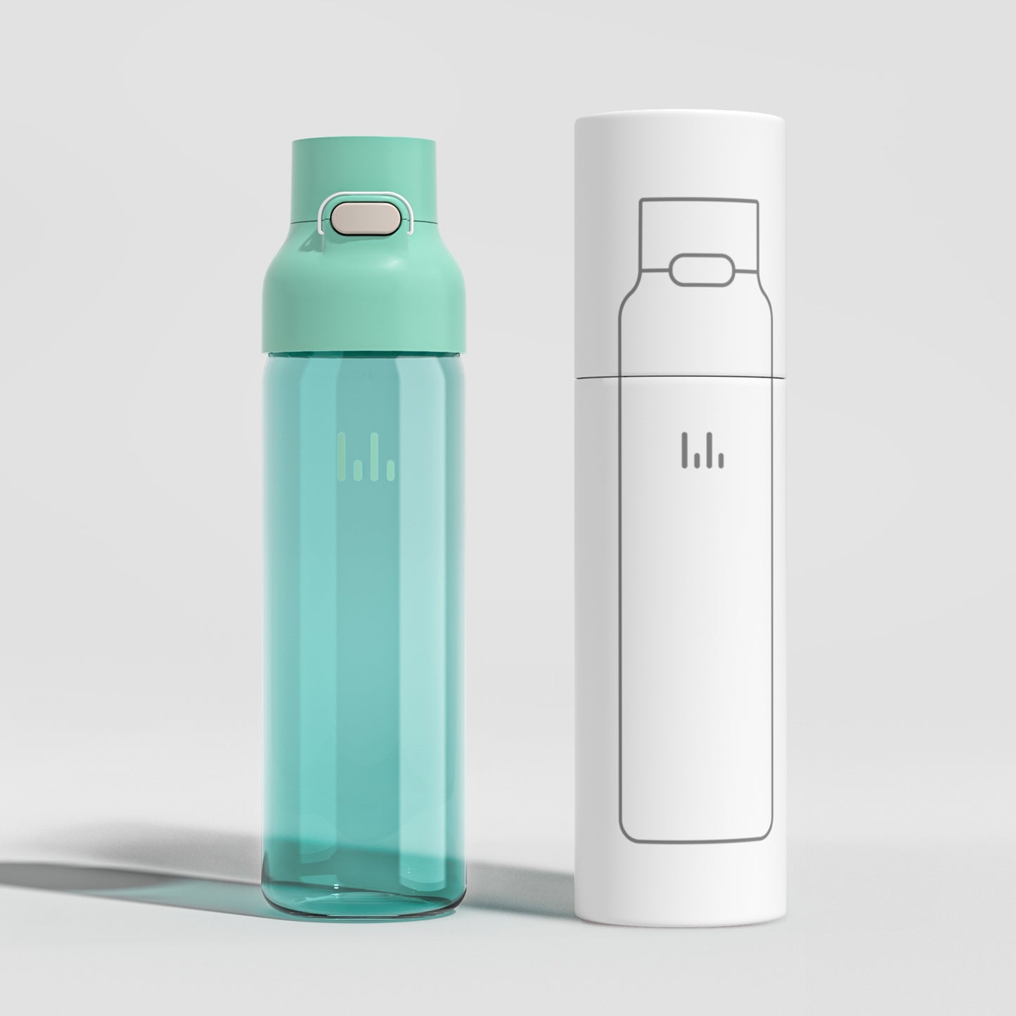 Tritan Travel Bottle 750mL - Turquoise