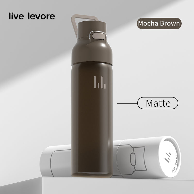 Tritan Travel Bottle 750mL - Mocha Brown (Matte)