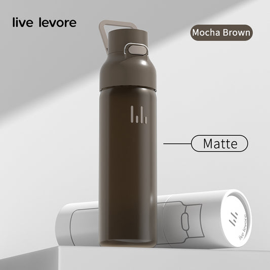 Tritan Travel Bottle 750mL - Mocha Brown (Matte)