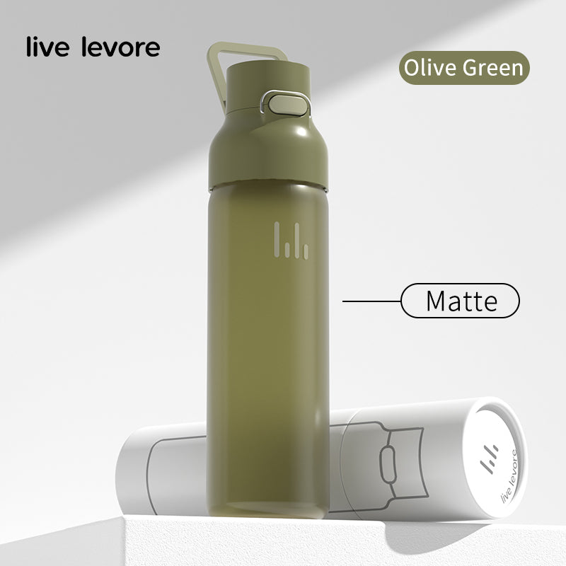 Tritan Travel Bottle 750mL - Olive Green (Matte)