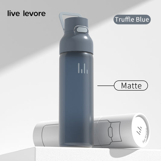Tritan Travel Bottle 750mL - Truffle Blue (Matte)